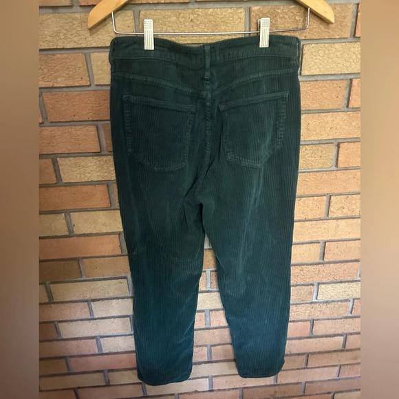 PacSun Vintage Mom Jeans Size 26 Women’s Green Corduroy High Rise Pants Cotton - Picture 3 of 6
